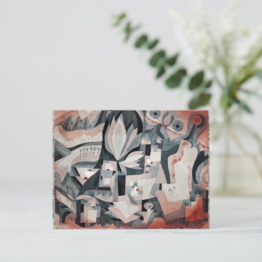 Klee - Droge Koeler Tuin Briefkaart (Staand voorkant)