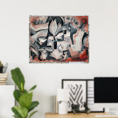Klee - Droge Koeler Tuin Poster (Thuiskantoor)
