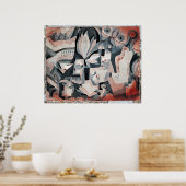 Klee - Droge Koeler Tuin Poster (Keuken)