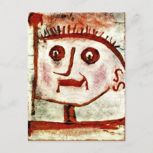 Klee - Een Allegorie van Propaganda, 1939 Briefkaart (Voorkant)