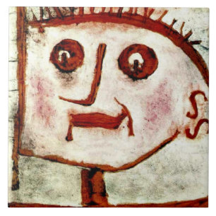 Klee - Een Allegorie van Propaganda. Tegeltje