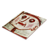 Klee - Een Allegorie van Propaganda. Tegeltje (Zijkant)