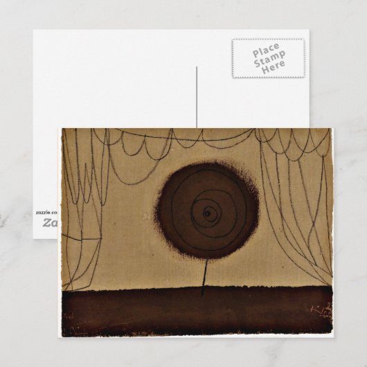 Klee - een bloeiende perrons briefkaart (Voorkant / Achterkant)