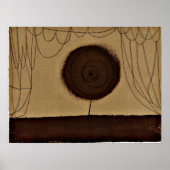 Klee - een bloeiende perrons poster (Voorkant)