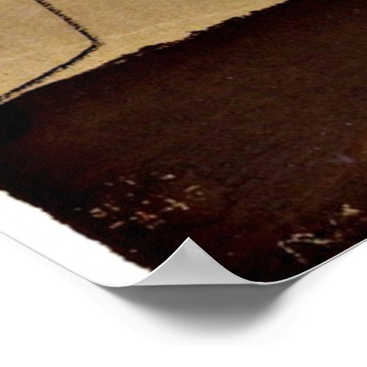 Klee - een bloeiende perrons poster (Hoek)