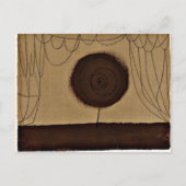 Klee - Een bloem treedt op Briefkaart (Voorkant)