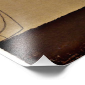 Klee - Een bloem treedt op Foto Afdruk (Hoek)