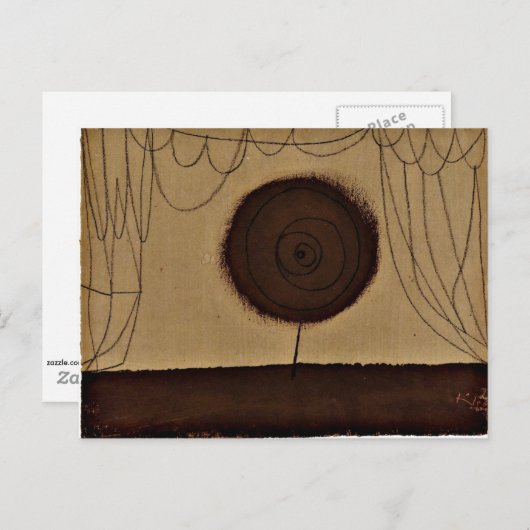 Klee - een blokker briefkaart (Voorkant / Achterkant)