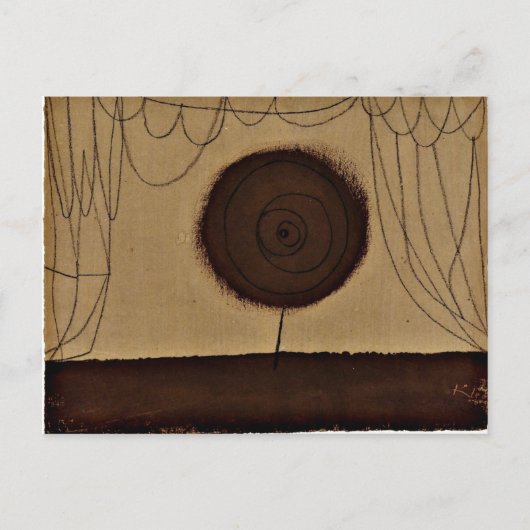 Klee - een blokker briefkaart (Voorkant)