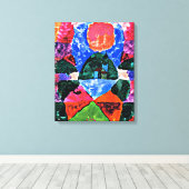 Klee - Een druk op Tegernsee Canvas Afdruk (Insitu (Houten vloer))