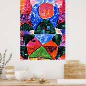 Klee - Een druk op Tegernsee Poster (Keuken)