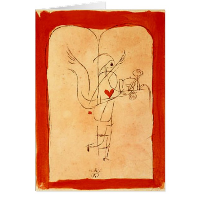 Klee - Een geest serveert een kleine ontbijt (Voorkant)