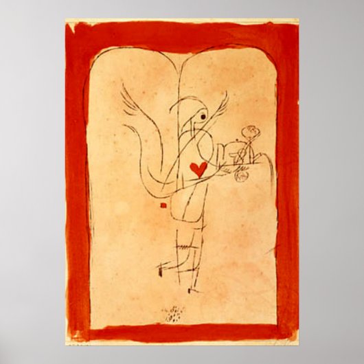 Klee - Een geest serveert een kleine ontbijt Poster (Voorkant)