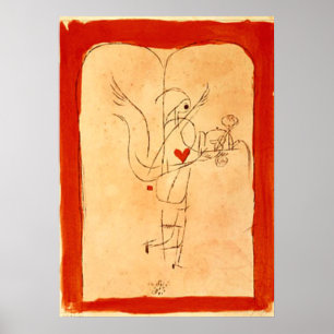 Klee - Een geest serveert een kleine ontbijt Poster