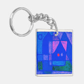 Klee - Een kleine kamer in Venetië Sleutelhanger (Voorkant Links)