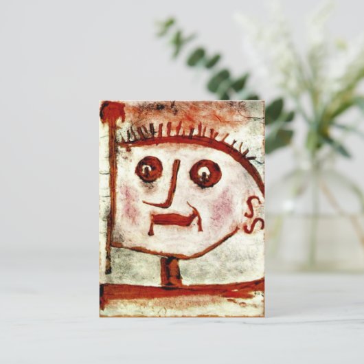 Klee - een legerleider van Propaganda Feestdagenkaart (Staand voorkant)