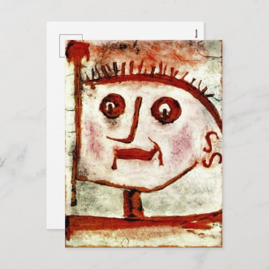 Klee - een legerleider van Propaganda Feestdagenkaart (Voorkant / Achterkant)