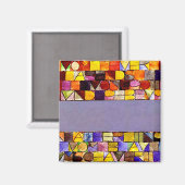 Klee - Eens ontstond uit de grijsheid van de nacht Magneet (Voorkant / Achterkant)