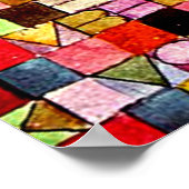 Klee - Eens opgekomen uit de grijze nacht Poster (Hoek)