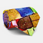 Klee - Eens uit de grijze nacht voortgekomen Stropdas (Opgerold)