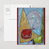 Klee - Engel nog steeds vrouwelijk Briefkaart (Voorkant / Achterkant)