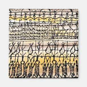 Klee - ERA. Koeling in een warmgewalste tuin Magneet