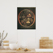 Klee - Fairy Tale of the Dwarf, Poster (Keuken)