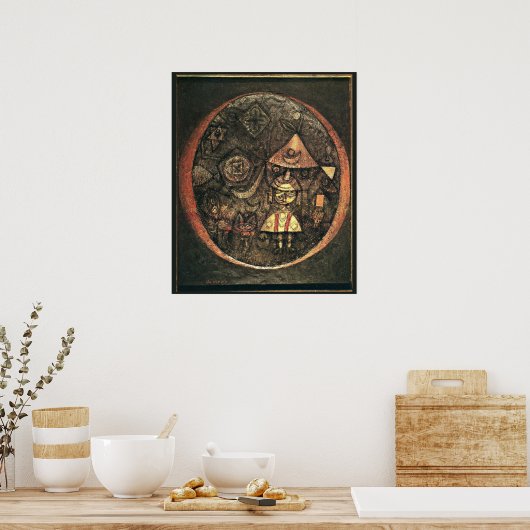 Klee - Fairy Tale of the Dwarf, Poster (Keuken)