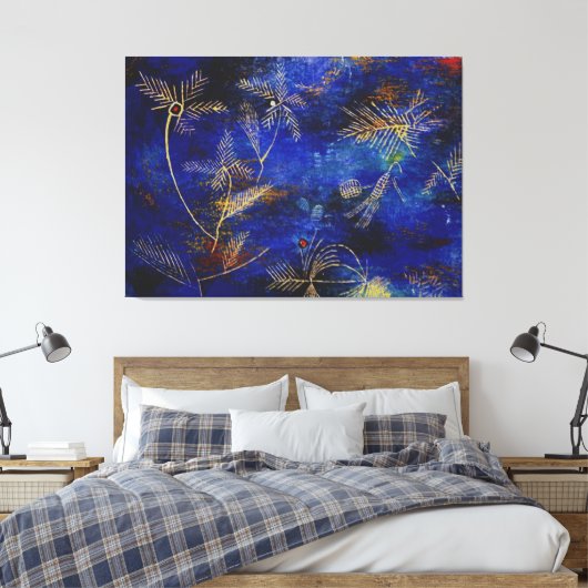 Klee - Fairy Tales Canvas Afdruk (Insitu (Slaapkamer))