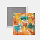 Klee - Fascade Bruin Groen Magneet (Voorkant / Achterkant)