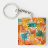 Klee - Fascade Bruin-Groen Sleutelhanger (Voorkant)