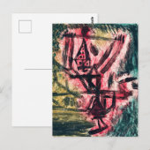 Klee - Fire Clown Briefkaart (Voorkant / Achterkant)