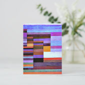 Klee - Fire Evening Briefkaart (Staand voorkant)