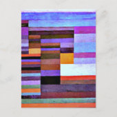 Klee - Fire Evening Briefkaart (Voorkant)