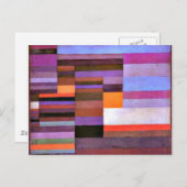 Klee - Fire Evening Briefkaart (Voorkant / Achterkant)