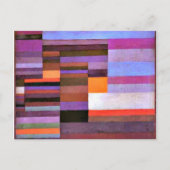 Klee - Fire Evening Briefkaart (Voorkant)