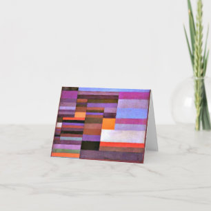 Klee - Fire Evening Kaart