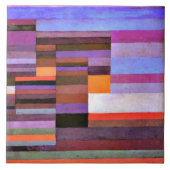 Klee - Fire Evening Tegeltje (Voorkant)