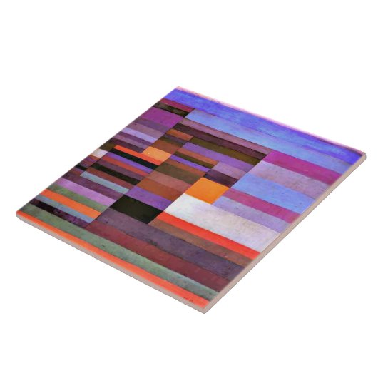 Klee - Fire Evening Tegeltje (Zijkant)