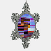 Klee - Fire Evening Tin Sneeuwvlok Ornament (Links)