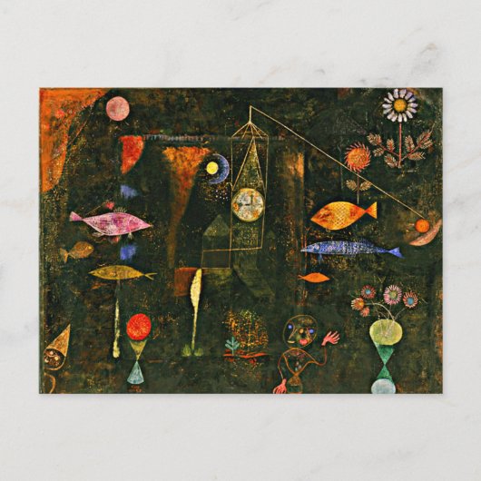 Klee - Fish Magic Briefkaart (Voorkant)
