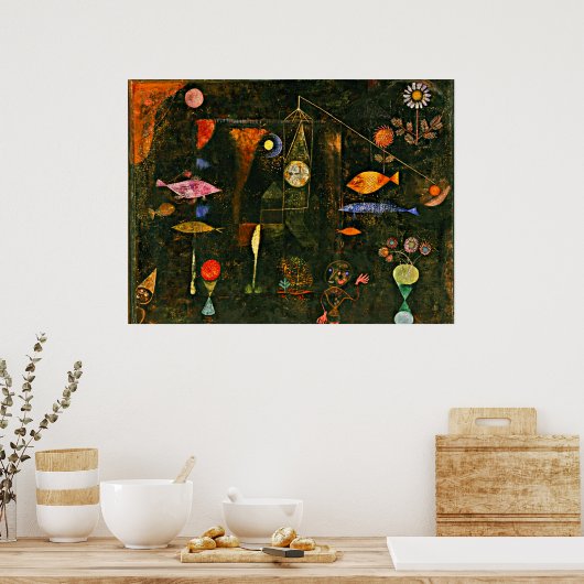 Klee - Fish Magic Poster (Keuken)