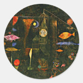 Klee - Fish Magic Ronde Sticker (Voorkant)