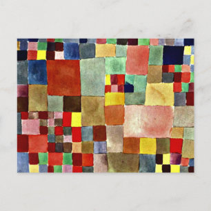 Klee - Flora op zand Briefkaart