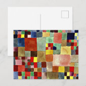 Klee - Flora op zand Briefkaart (Voorkant / Achterkant)