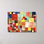 Klee - Flora op zand Canvas Afdruk (Voorkant)