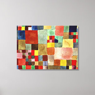 Klee - Flora op zand Canvas Afdruk