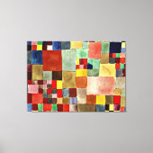 Klee - Flora op zand Canvas Afdruk (Voorkant)