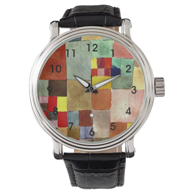 Klee - Flora op Zand Horloge (Voorkant)