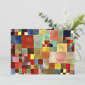 Klee - Flora op zand Kaart (Staand voorkant)